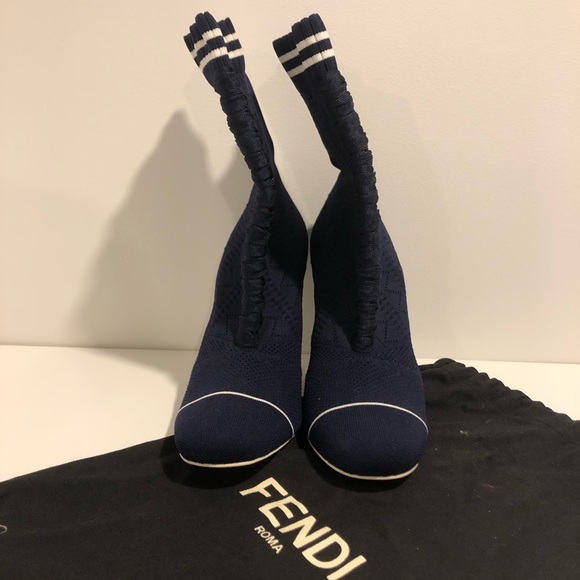 Fendi knit ankle sock boots - Picture 3 of 6